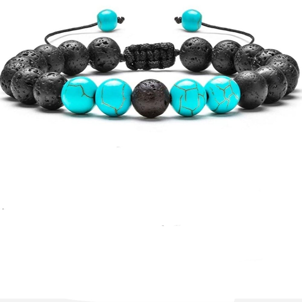 Lava Rock Aromatherapy Oil Diffuser Bracelet Boho Bracelet Bohemian Jewelry